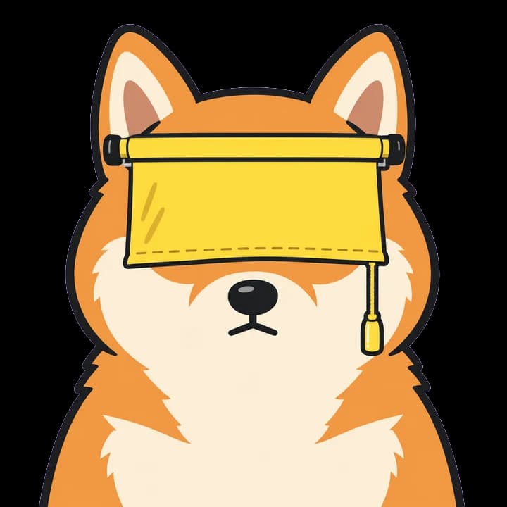 Blinds the shiba